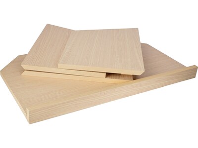 AdirOffice 19" Tabletop Lectern, Medium Oak (661-05-MEO)