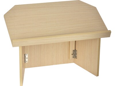 AdirOffice 19" Tabletop Lectern, Medium Oak (661-05-MEO)