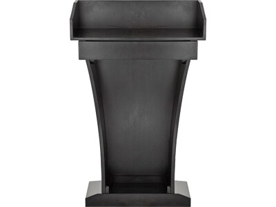AdirOffice 43.33" Speaker Lectern, Black (661-012-BLK)