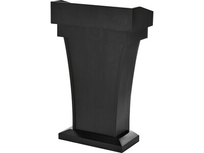 AdirOffice 43.33" Speaker Lectern, Black (661-012-BLK)