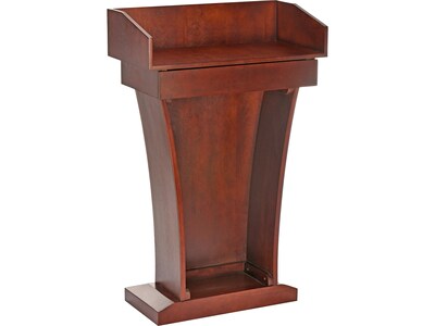 AdirOffice 37.5 Speaker Lectern, Cherry Grain (661-012-CH)