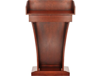 AdirOffice 37.5" Speaker Lectern, Cherry Grain (661-012-CH)