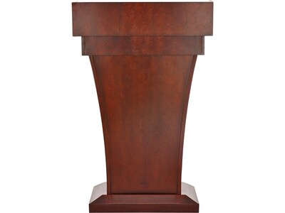 AdirOffice 37.5" Speaker Lectern, Cherry Grain (661-012-CH)