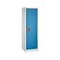 AdirOffice 48" Steel Single Tier Blue Storage Locker  (629-01-BLU)