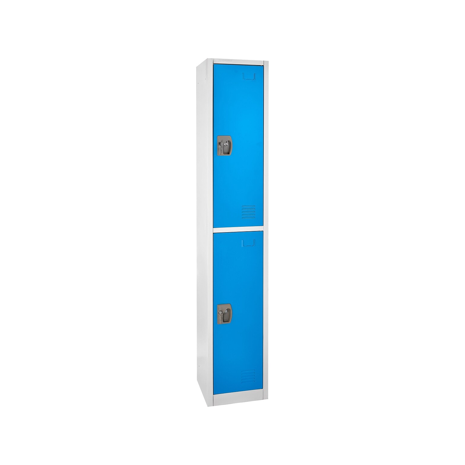 AdirOffice 72 2-Tier Blue Storage Locker (629-202-BLU)