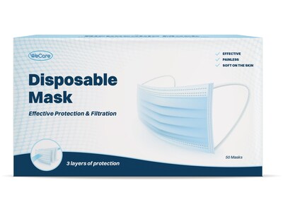 Leopard Adults Disposable Face Masks - Level 3 - Bag of 30