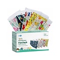 WeCare 3-ply Disposable Face Masks, Kids, Assorted Party Collection Designs, 50/Box (WMN100089)