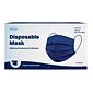 WeCare 3-ply Disposable Face Mask, Adult, Navy, 50/Box (WMN100022)