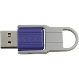 Verbatim 32 GB Store n Flip USB Drive, Violet (70060)