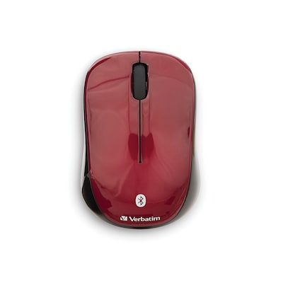 Verbatim Bluetooth Wireless Tablet Multi-Trac Blue LED Mouse, Garnet (70240)