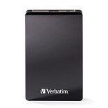 Verbatim Vx460 USB 3.1 External SSD, 128 GB, Black (70381)