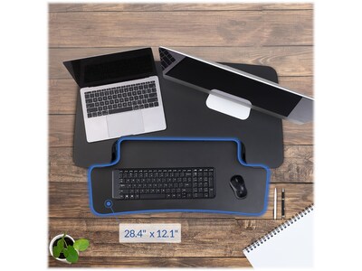 FlexiSpot AlcoveRiser 5"-20" Standing Desk Converter, Black (M732-E)