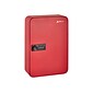 AdirOffice 48-Key Combination Cabinet, Red (682-48-RED)