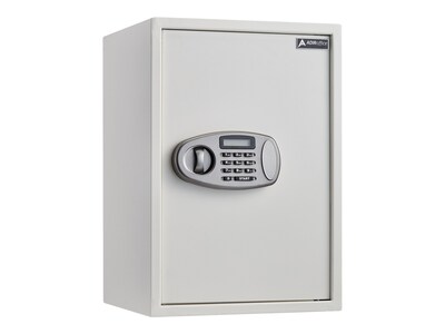 AdirOffice Steel Safe with Digital Lock, 2.32 cu. ft. (670-100-03-WHI)