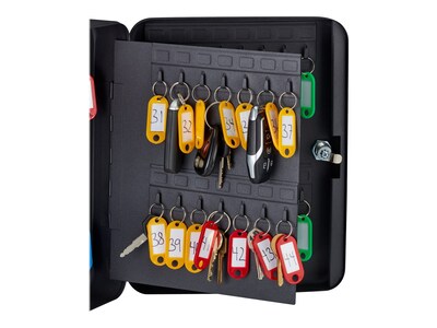 AdirOffice 60-Key Cabinet, Black (681-60-BLK)