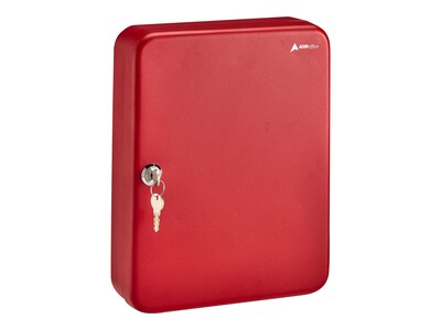 AdirOffice 60-Key Cabinet, Red (681-60-RED)