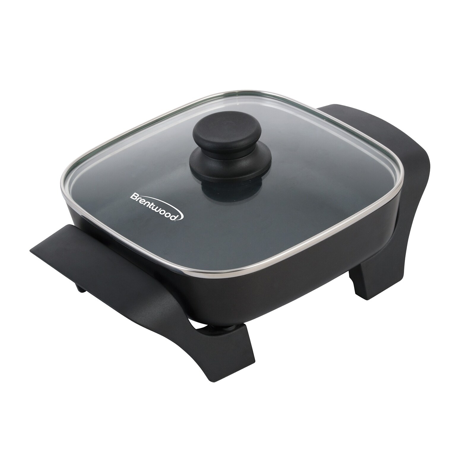 Brentwood Appliances 8-Inch Nonstick Electric Skillet with Glass Lid, (SK-46)