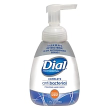 Dial Complete Antibacterial Foaming Hand Soap, Original, 7.5 Oz., 8/Carton (02936)
