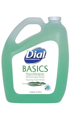 Dial Basics Foaming Hand Soap Refill, Floral, 128 Oz. (98612)