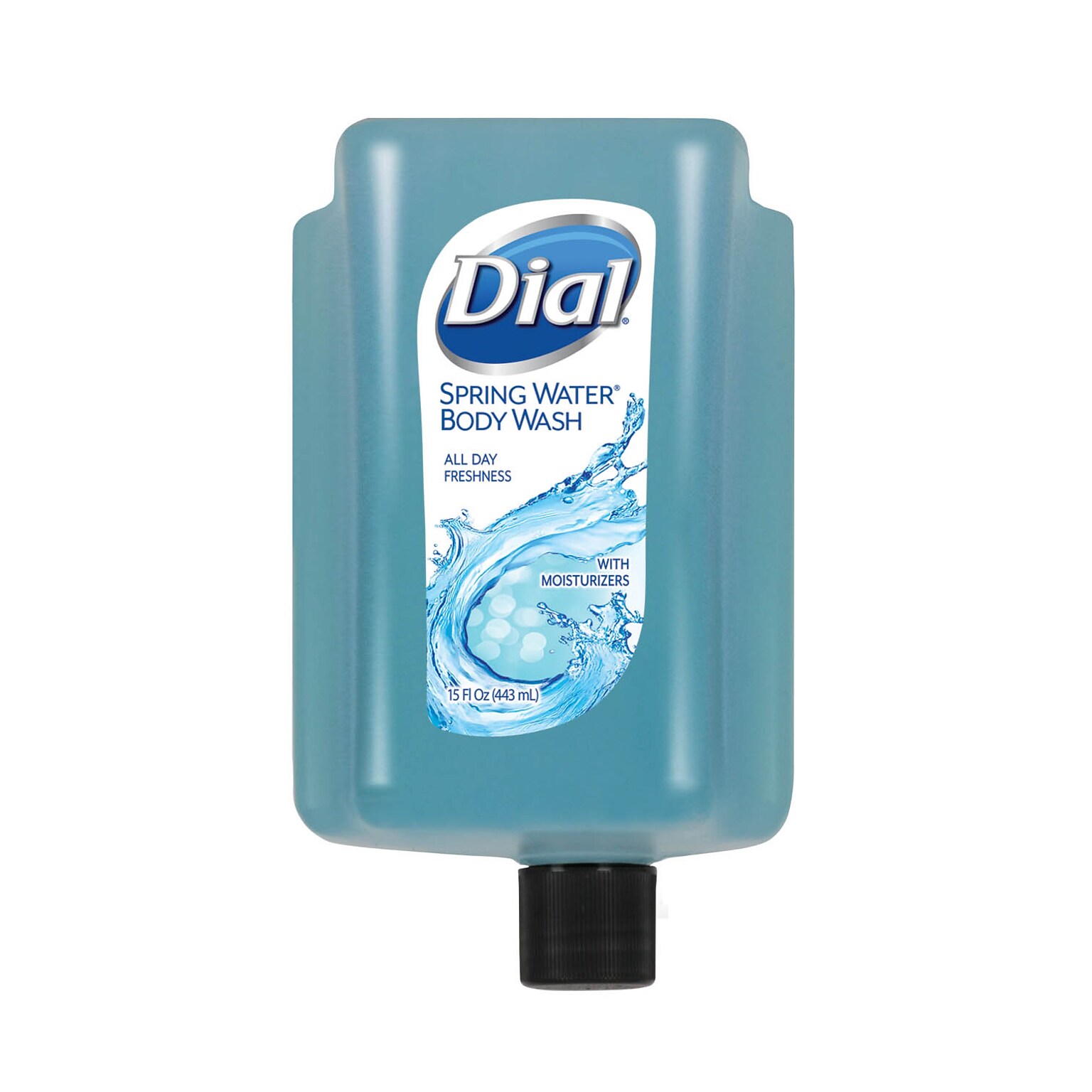 Dial® Professional Eco-Smart® Spring Water Antibacterial Body Wash Refill, 15 Oz., 6/CT
