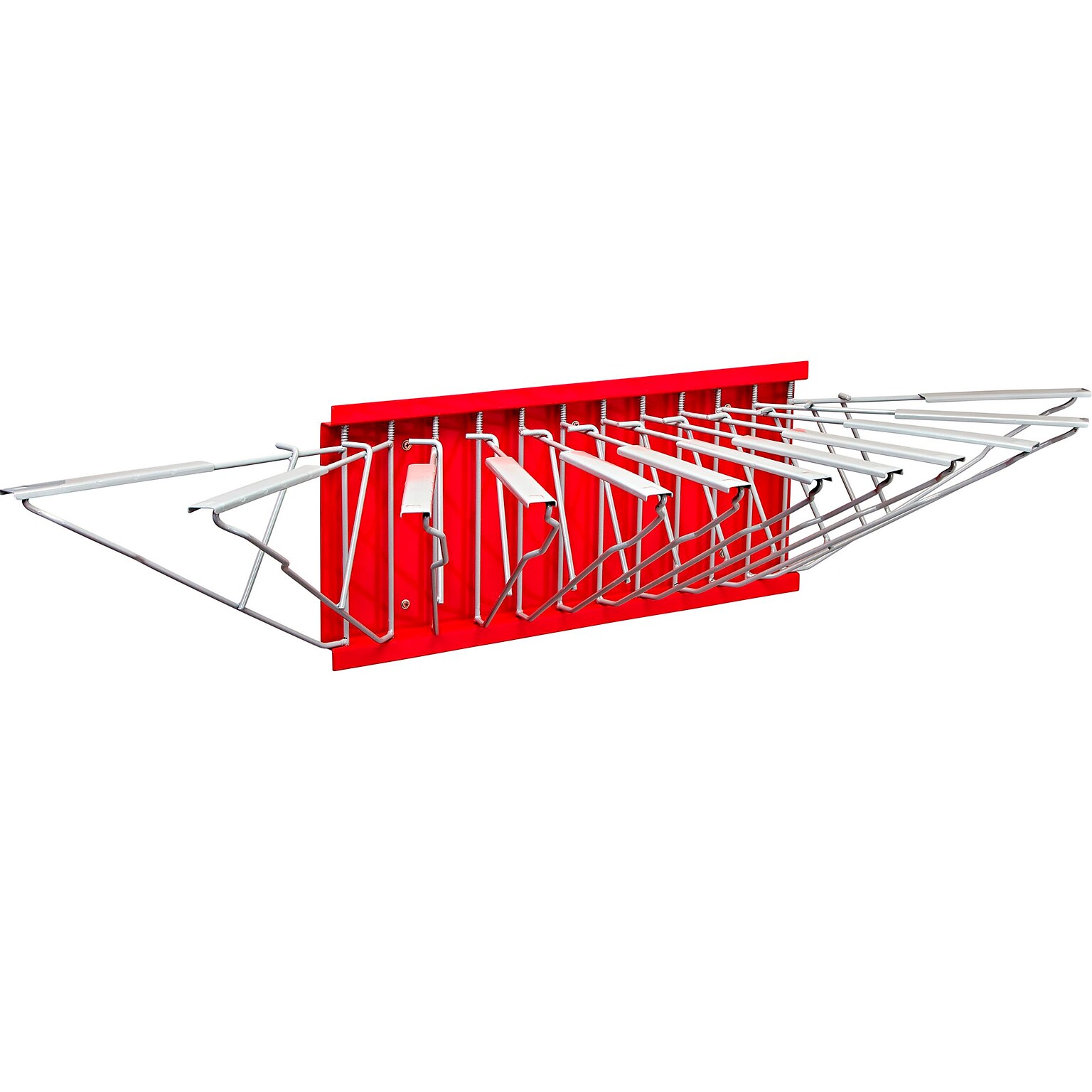 AdirOffice Steel Hanging Wall File, For Blueprint & Large-Format Files, Red (617-RED)