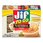 Jif To Go Natural Creamy Peanut Butter Spread, 1.5 Oz., 8/Box (5150024307)