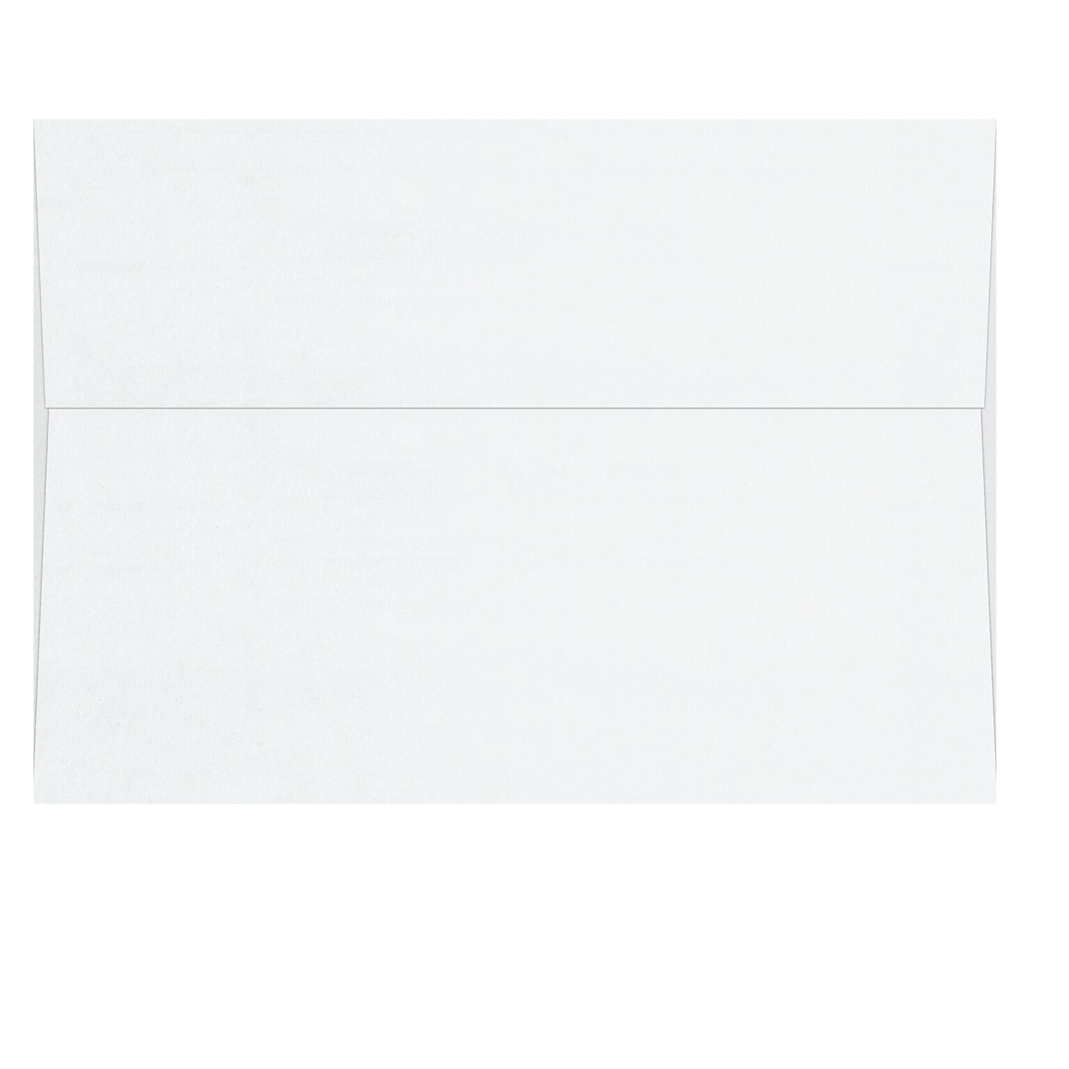 Gold Lined White Printed Gum Sealed Envelopes, 5-5/8 x 7-7/8, 25 Per Pack