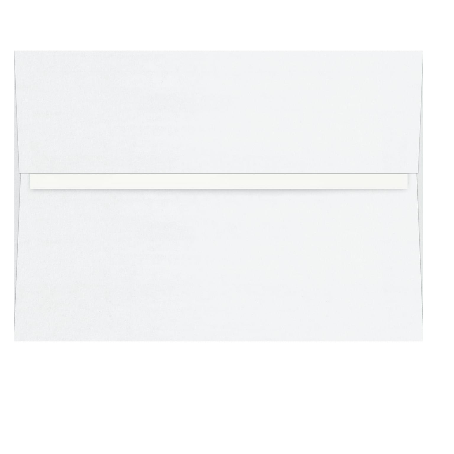 Red Lined White Printed Fastick Envelopes, 25 Per Pack