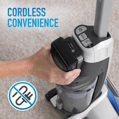 Hoover ONEPWR EVOLVE Cordless Upright Vacuum, Bagless, White (BH53420)