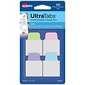 Avery Mini Ultra Tabs Index Tabs, 40-Tabs, 40/Pack (74761)