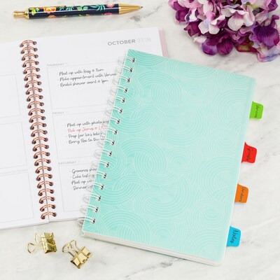Avery® Mini Ultra Tabs™, Primary (Red, Blue, Orange, Green), 1" x 1-1/2", Pack of 40 Repositionable, Two-Side Writable Tabs