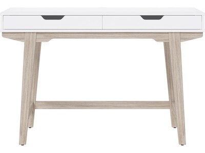 Thomasville Furniture Whitney 48"W Writing Desk, Snowy White (SPLS-WH48D-TV)