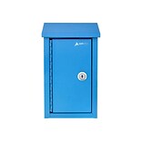 AdirOffice Large Key Drop Box Blue (631-11-BLU)
