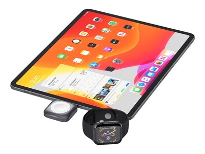 Satechi Wireless Magnetic Charging Dock for Apple Watch, Space Gray (ST-TCMCAWM)