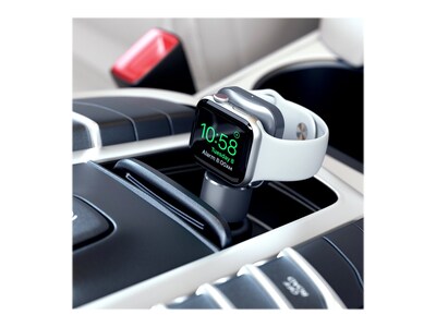Satechi Wireless Magnetic Charging Dock for Apple Watch, Space Gray (ST-TCMCAWM)