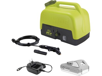 Sun Joe Portable Sink/Shower Spray Washer Kit, Cordless (WA24C-LTE)