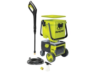 Sun Joe Portable Pressure Washer Kit, Cordless (24V-X2-PW1200)