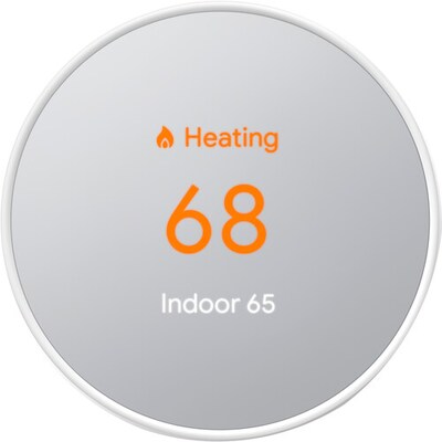 Google Nest WiFi Smart Thermostat, Snow White (5951743)