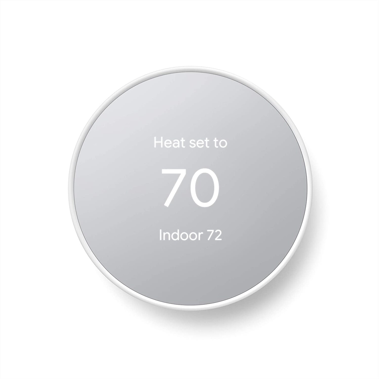 Google Nest WiFi Smart Thermostat, Snow White (5951743)