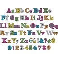 Barker Creek 4 Letter Pop-Out 2-Pack, Rainbow Chalk, 420 Characters/Set (BC3648)