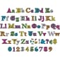 Barker Creek 4" Letter Pop-Out 2-Pack, Rainbow Chalk, 420 Characters/Set (BC3648)