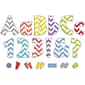 Barker Creek 4" Letter Pop-Out 2-Pack, Chevron Beautiful, 510 Characters/Set (BC3641)