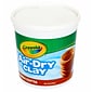 Crayola Air-Dry Clay, 5 lb. Tub, Terra Cotta (BIN572004)