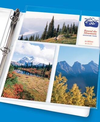 Avery Photo Pages Sheet Protectors, 4" x 6", Clear, 10/Pack (13401)