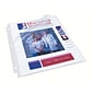 Avery Quick Load Non-Glare Heavyweight Sheet Protectors, 8.5" x 11", Clear, 50/Box(73803)