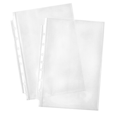 Avery Mini Heavyweight Sheet Protectors, 8-1/2" x 5-1/2", Clear, 25/Pack (77004)