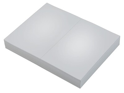 TOPS 8.5" x 11" Perforated Bond Paper, 20 lbs., 92 Brightness, 500/Ream, 5 Reams/Carton (05020)