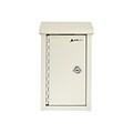 AdirOffice Large Key-Lock Drop Box Mailbox, White (631-11-WHI)