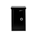 AdirOffice Large Key-Lock Drop Box Mailbox, Black (631-11-BLK)