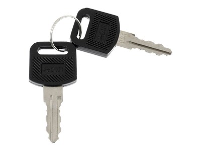 AdirOffice Large Key-Lock Drop Box Mailbox, Black (631-11-BLK)